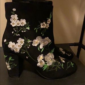 Floral Booties